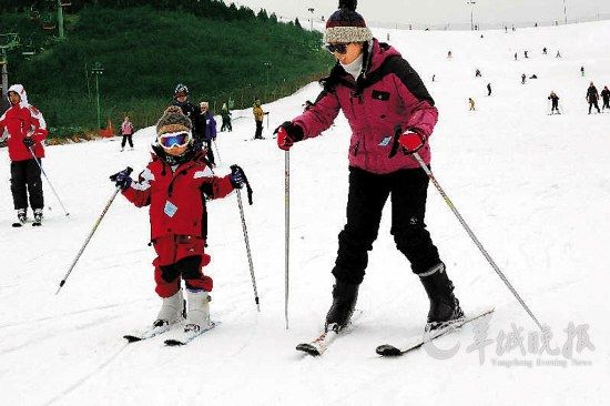 滑雪，滑出北國風情